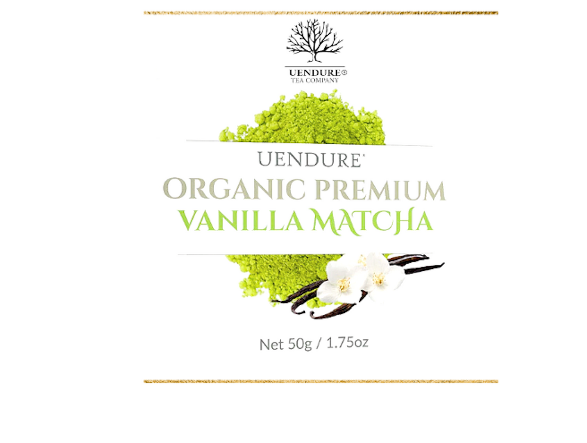 Buy Vanilla Flavoured Matcha Green Tea Powder Online