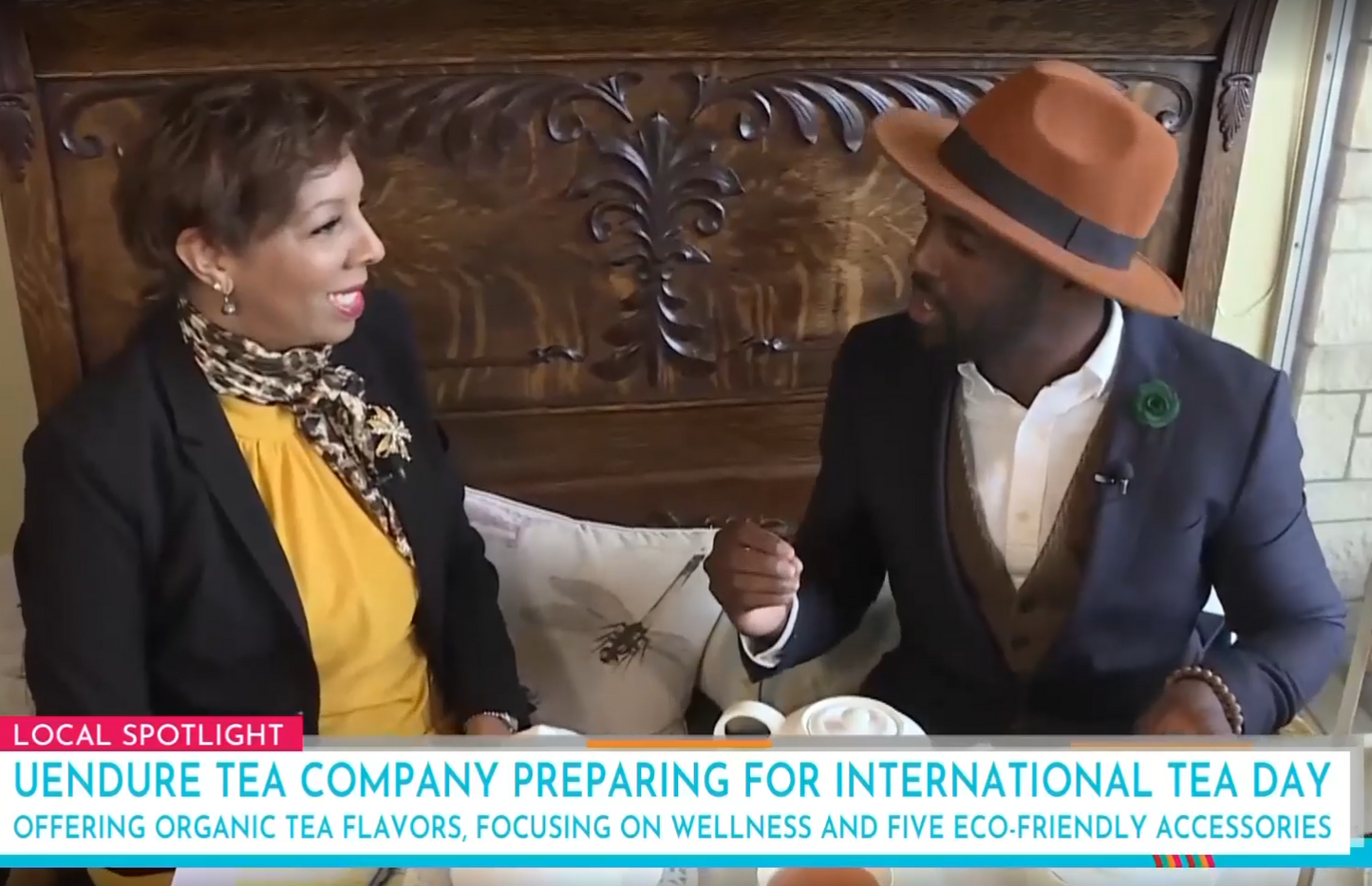 Click2Houston Celebrates National Tea Day with UENDURE