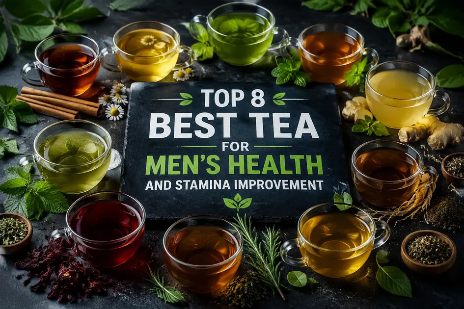 Top 8 Best Teas for Men's Health, Testosterone, and Vitality