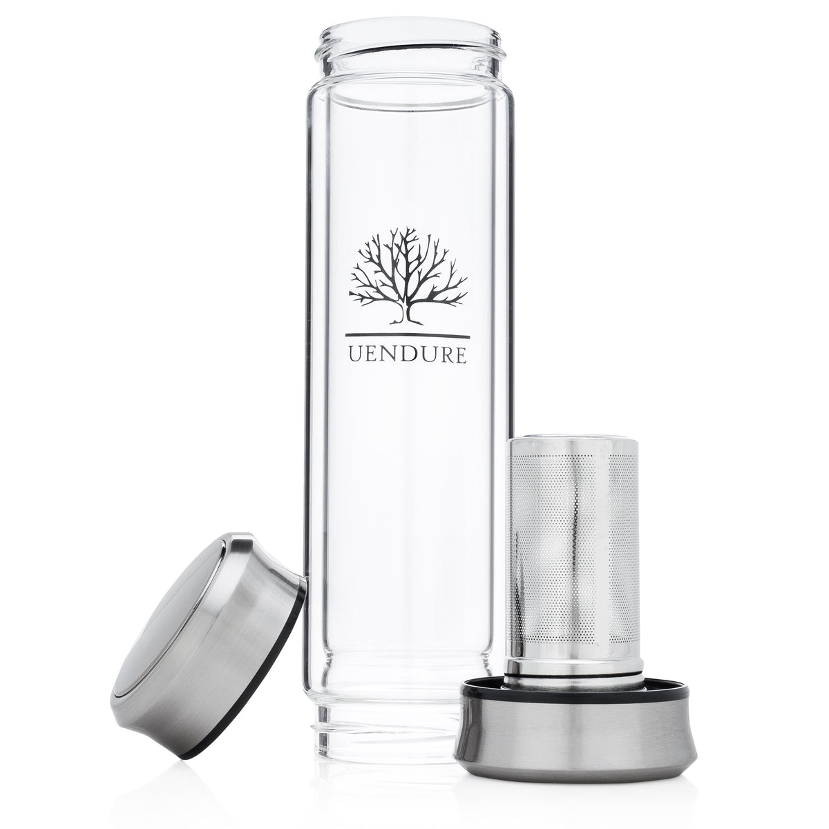 glass tea infuser bottle