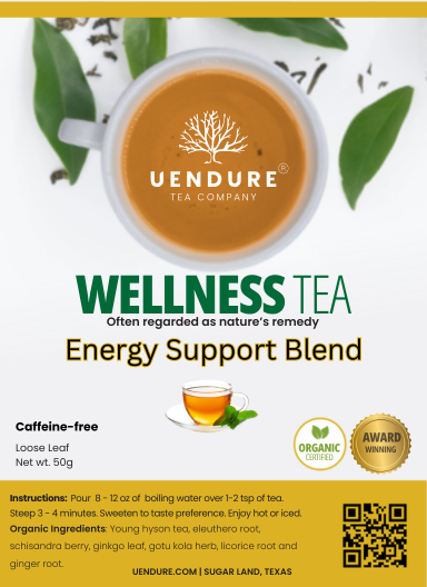 Energy support usda organic tea blend