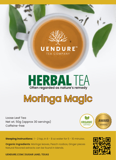 All New Moringa Magic Loose Leaf