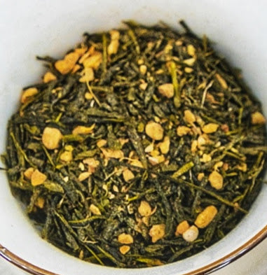 
                    
                      organic sencha green tea with ginger pieces
                    
                  