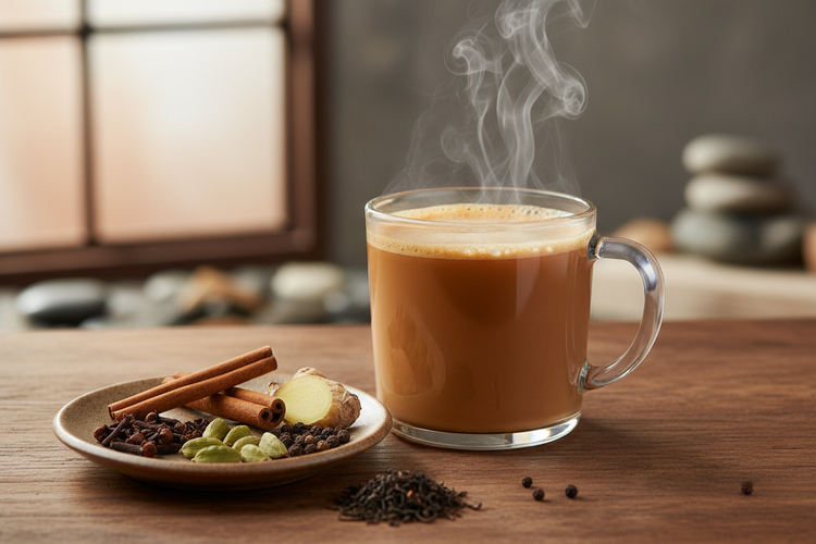 
                    
                      Organic Masala Chai Hero - Warm
                    
                  