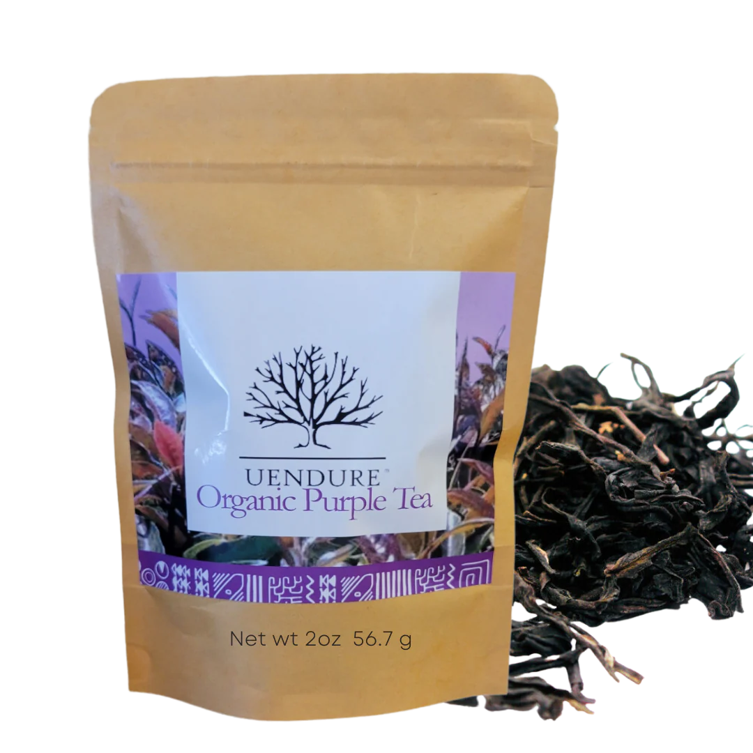 purple tea front pouch