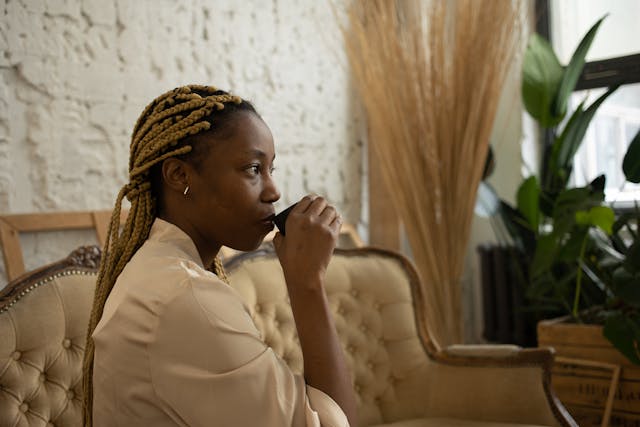 
                    
                      sister sipping tea
                    
                  