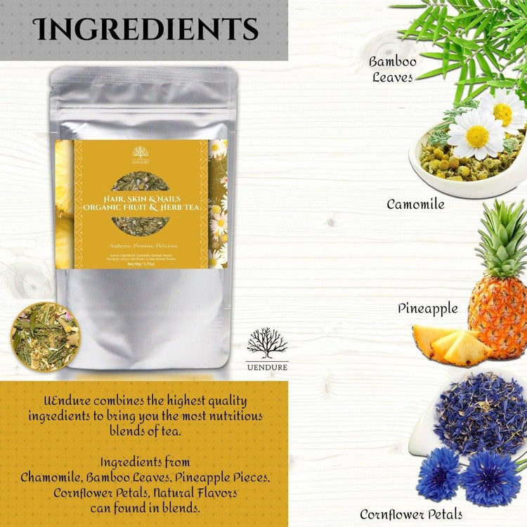 
                    
                      Hair, Nail, & Skin Herbal Tea
                    
                  