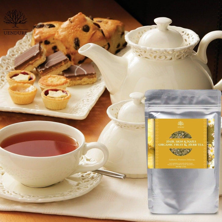 
                    
                      Hair, Nail, & Skin Herbal Tea
                    
                  