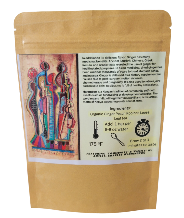 
                    
                      organic ginger peach rooibos loose leaf tea
                    
                  