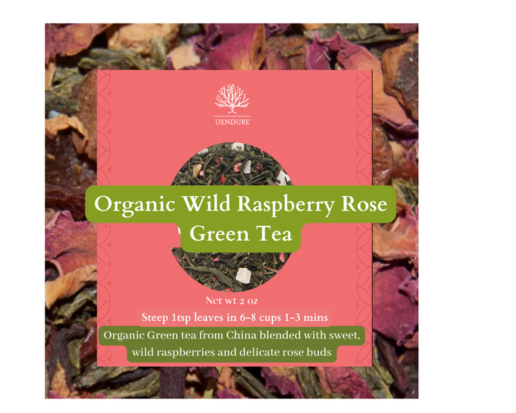 
                    
                      Wild Raspberry Rose Green Tea organic
                    
                  