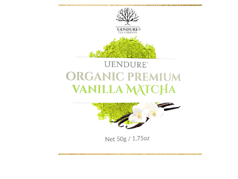 vanilla matcha organic premium