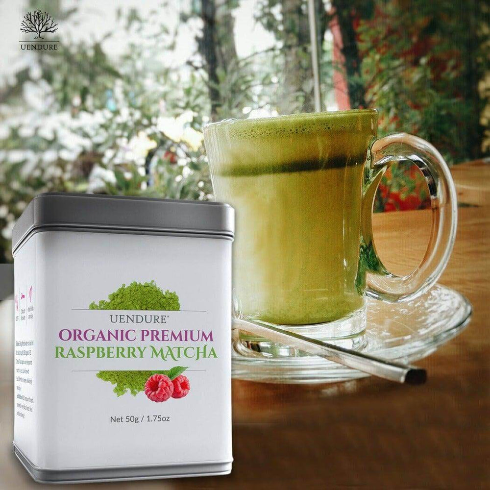 Raspberry Green Tea | Raspberry Matcha Powder | UENDURE TEA CO.